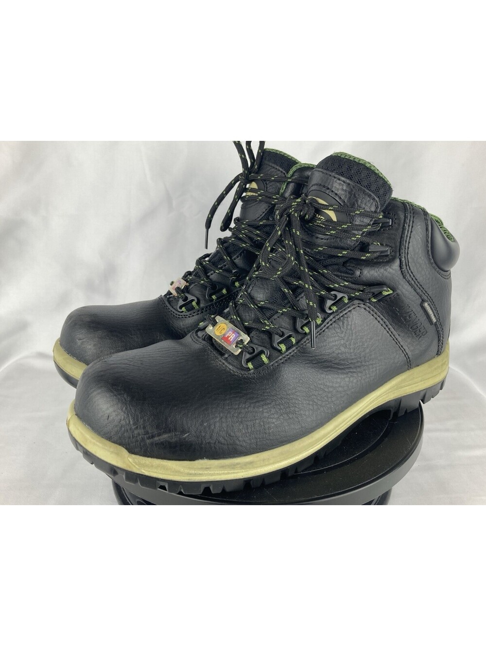 Men’s Size 10.5 Avenger A7282 Breaker Waterproof Leather Safety Work Boots Black